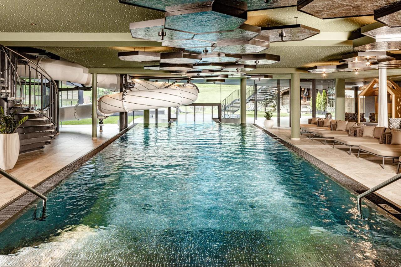 Alpine Luxury Spa Resort Schwarzenstein Luttach Exterior foto